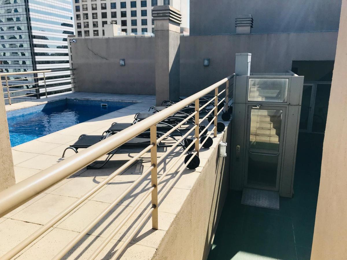 Apartamento Centrico Y Moderno Con Balcon, Piscina, Gimnasio Y Laundry Buenos Aires Esterno foto