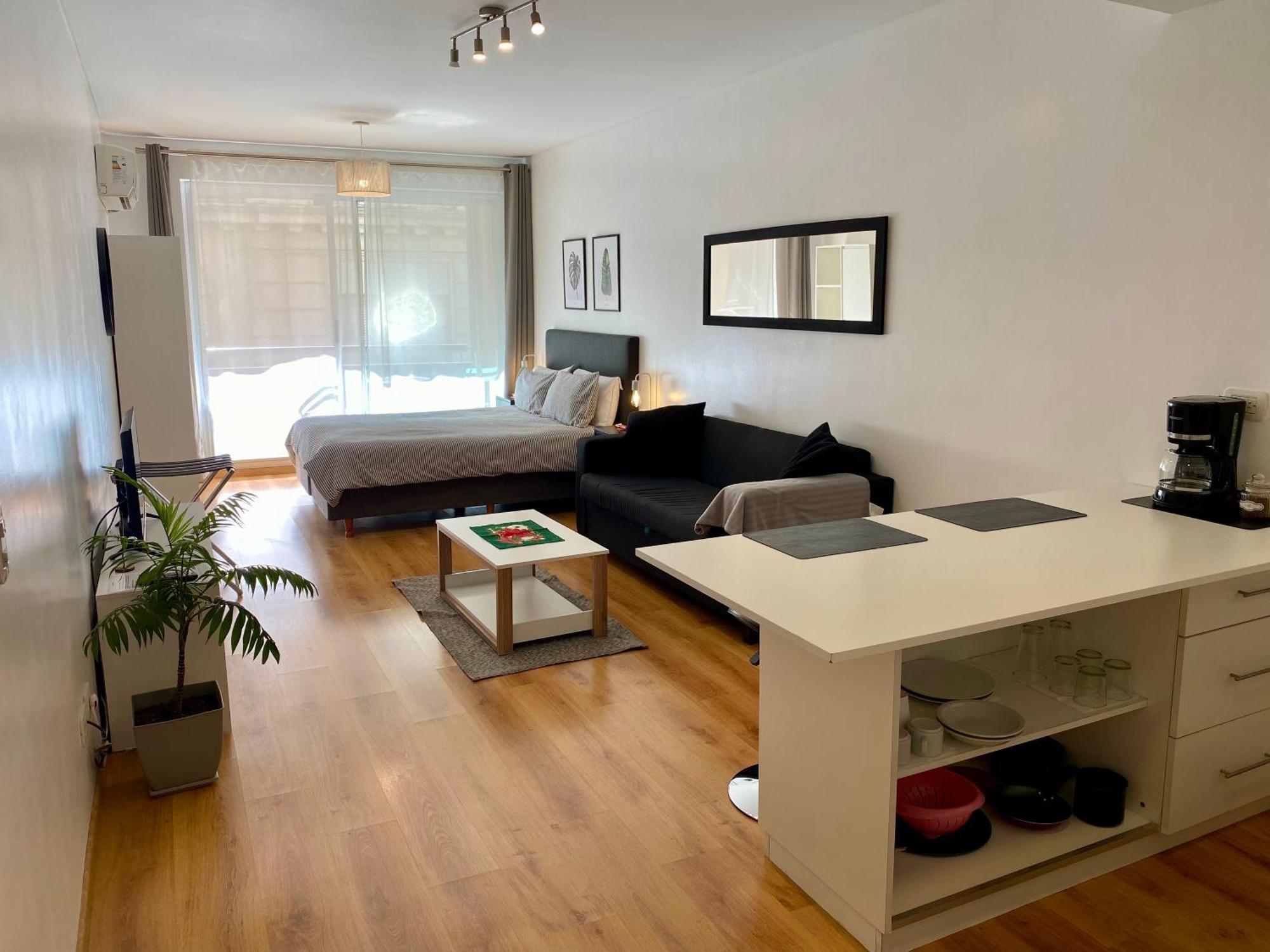 Apartamento Centrico Y Moderno Con Balcon, Piscina, Gimnasio Y Laundry Buenos Aires Esterno foto
